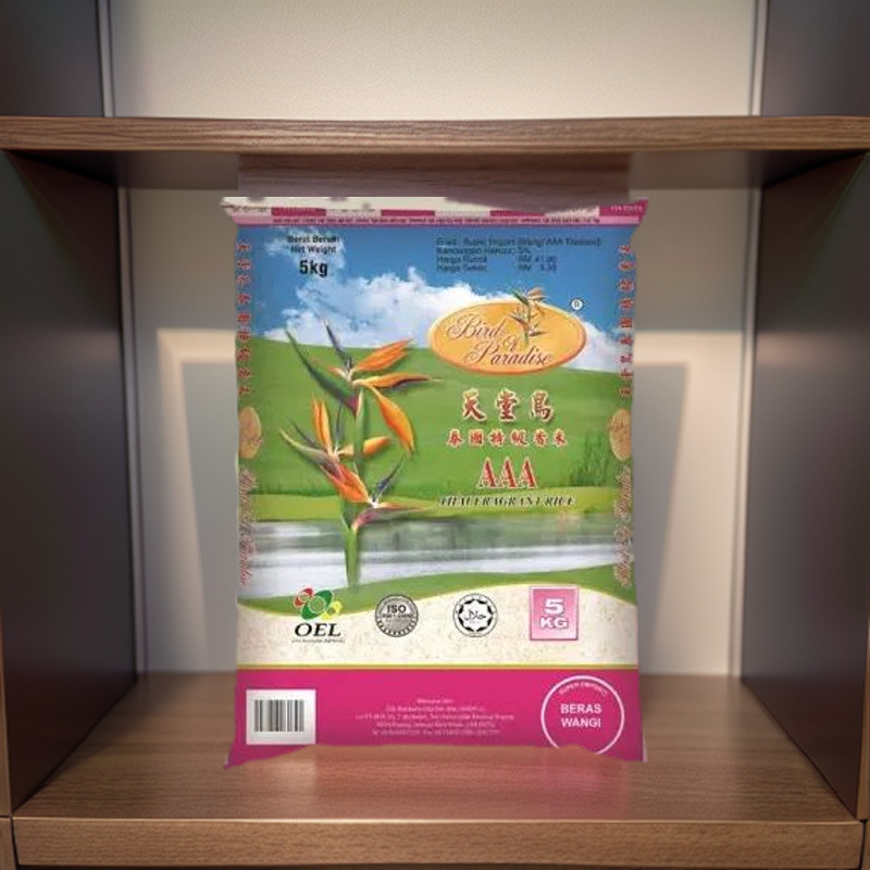 Beras Wangi / Bird Of Paradise Rice 天堂鸟泰国香米 10kg | Shopee Malaysia