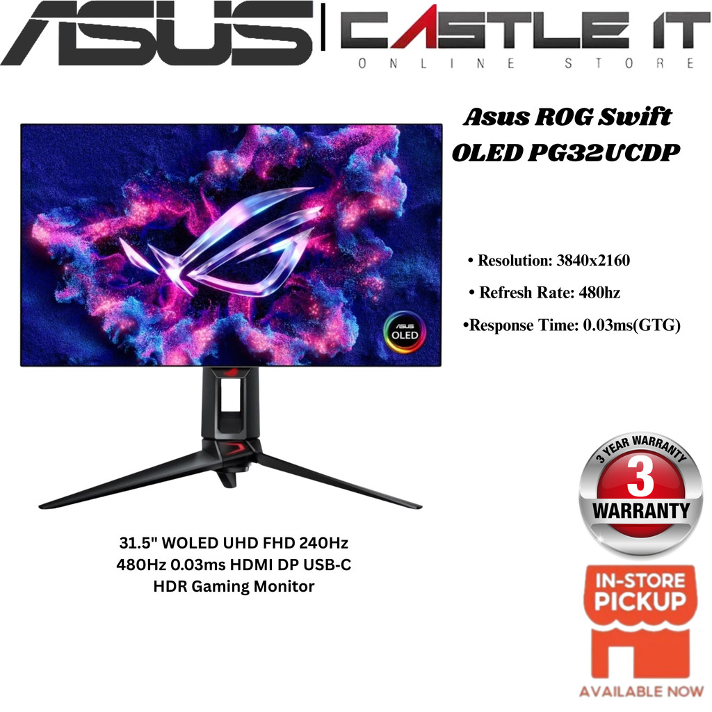 Asus ROG Swift OLED PG32UCDP 31.5