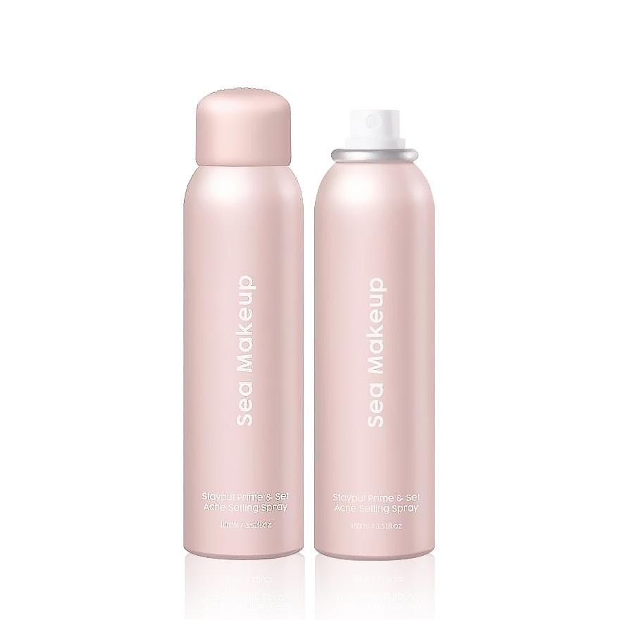 SEA MAKEUP Stayput Prime & Set Continuous Setting Spray 100ml | Shopee ...