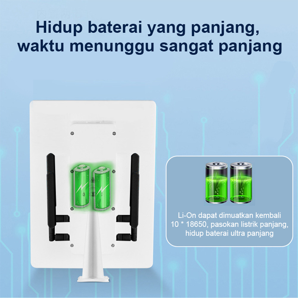 Solar Panel Powered 4G LTE WiFi Router IP66 Waterproof Outdoor Wireless ...