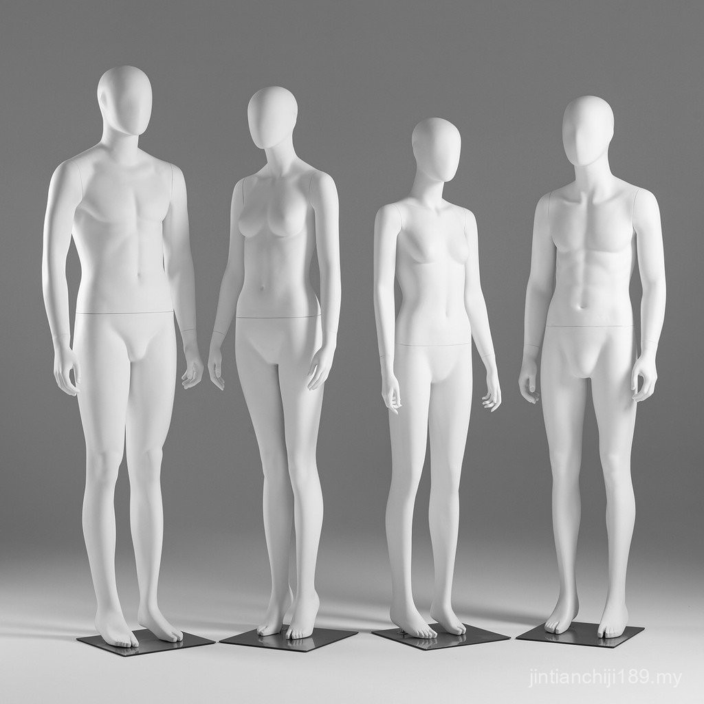 Whole Body Model Props Female Clothing Store Display Stand Window ...