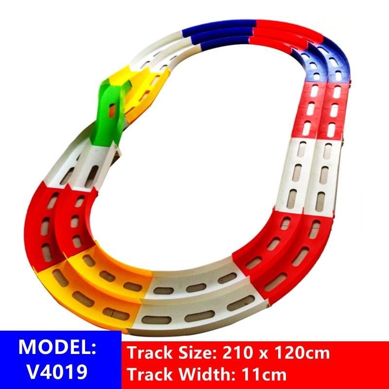 DAXING V4019 2 Lane Mini 4WD Car Track For Tamiya Mini 4WD / Chao Xing ...