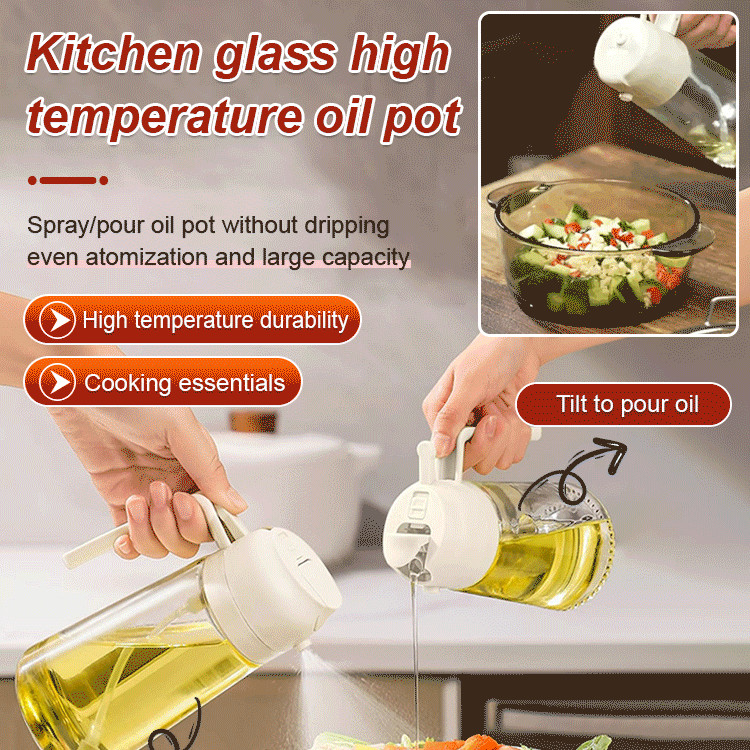 [Spray-In-One] Kitchen Glass High Temperature Resistant Spary And Pour ...