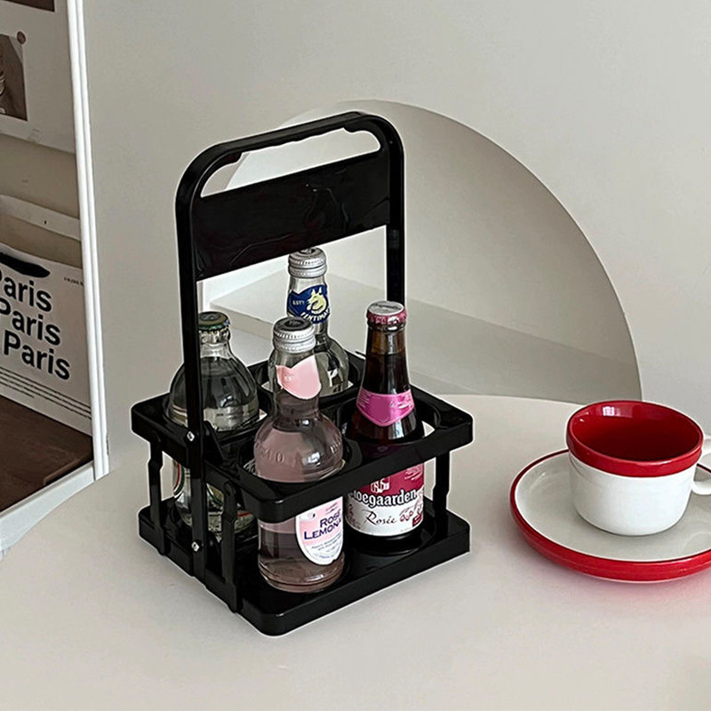 Sports Bottle Cage Holder Reusable Beverage Storage Rack Football Water