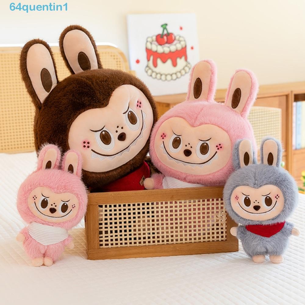 QUENTIN1 Labubu Time Plush Toy, Cartoon Cute Labubu Plush Stuffed
