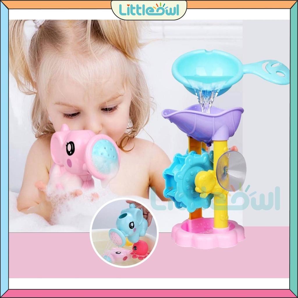 3in1 Set Beach & Bathroom Toys Shower Swimming Water Sprinkle Mainan ...
