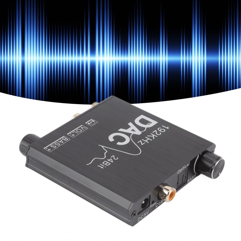 Usihere Optical To Sound Converter Digital Analog With | Shopee Malaysia