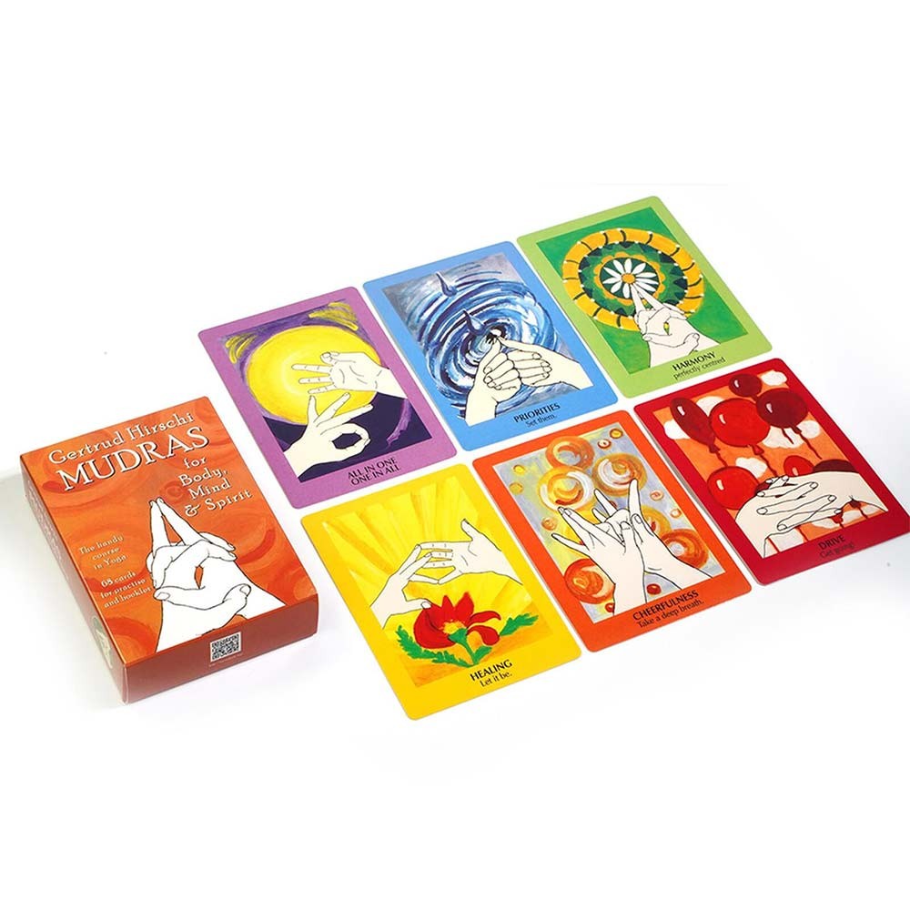 Standard Tarot Decks Mudras for Body Mind and Spirit Cards Fortune