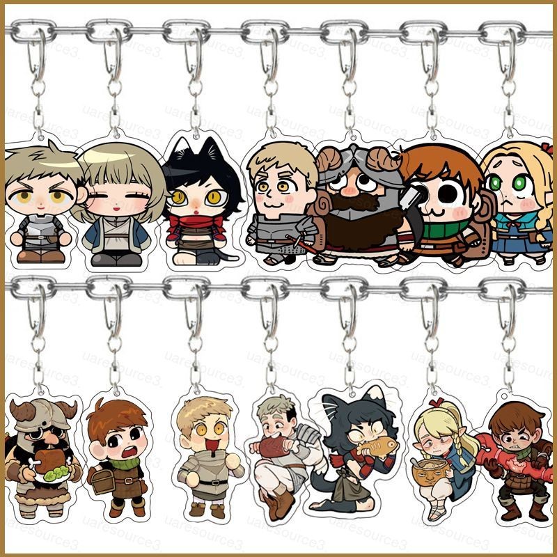 SQ3 Delicious in Dungeon Laios Touden Marcille Chilchuck Senshi acylic ...