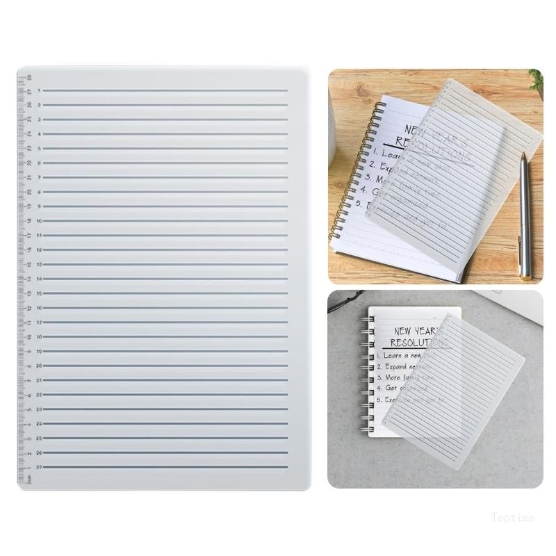 Top Line Drawing Stencil Lettering Guide Templates College Ruled