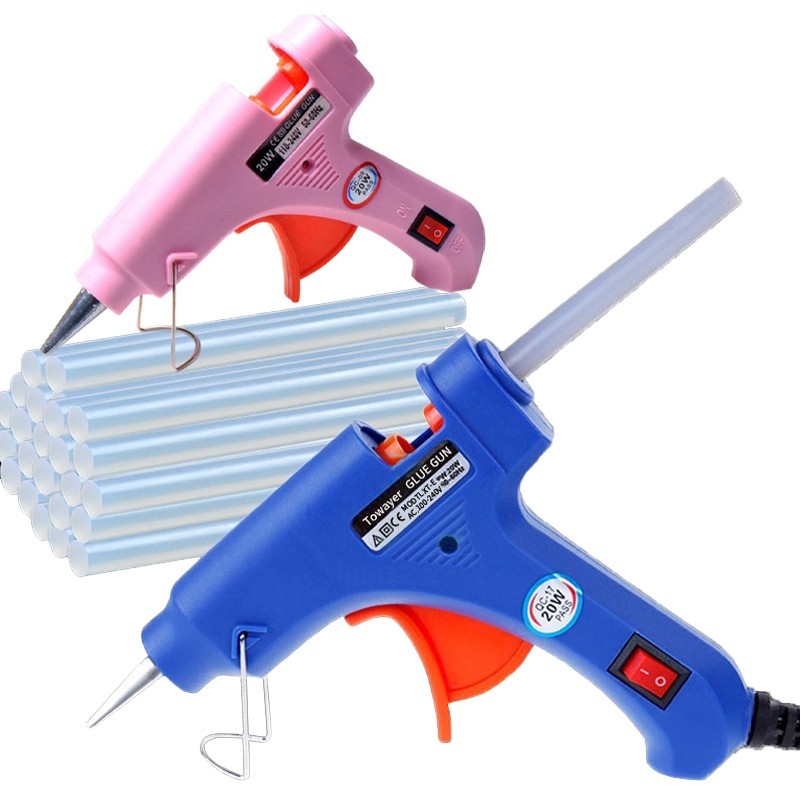 Hot Melt Glue Gun DIY Handmade Home Electric Glue Gun High-Sticking ...