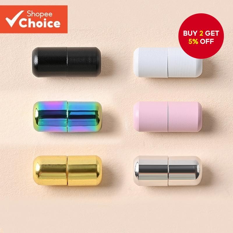 View of Colorful Elastic No-Tie Shoelace Capsules Fashionable Lazy Shoes ...