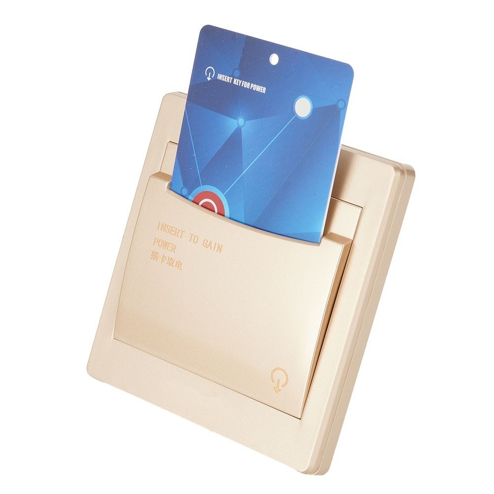 (BABYCITY-MY) AC 100-250V 40A Hotel Insert Card Power Switch with Delay ...