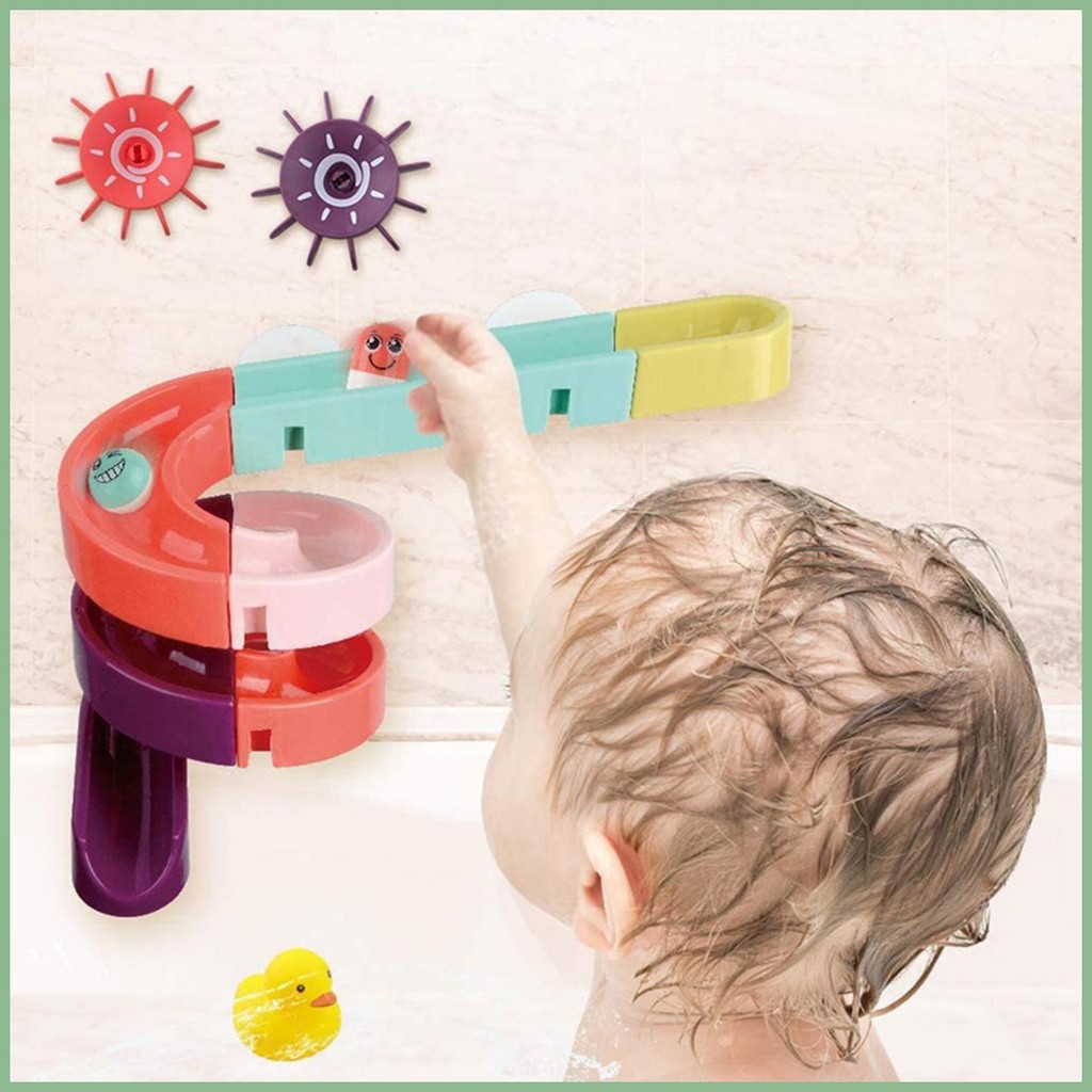Bath Track Toy Bathtub Slide Toy Interactive Duck Bathtub Slide Toy ...