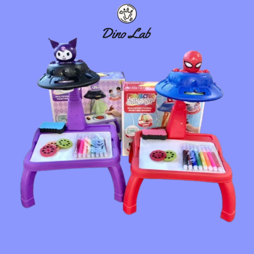 Children's Projector Drawing Table Mainan Budak Meja Melukis Mini ...