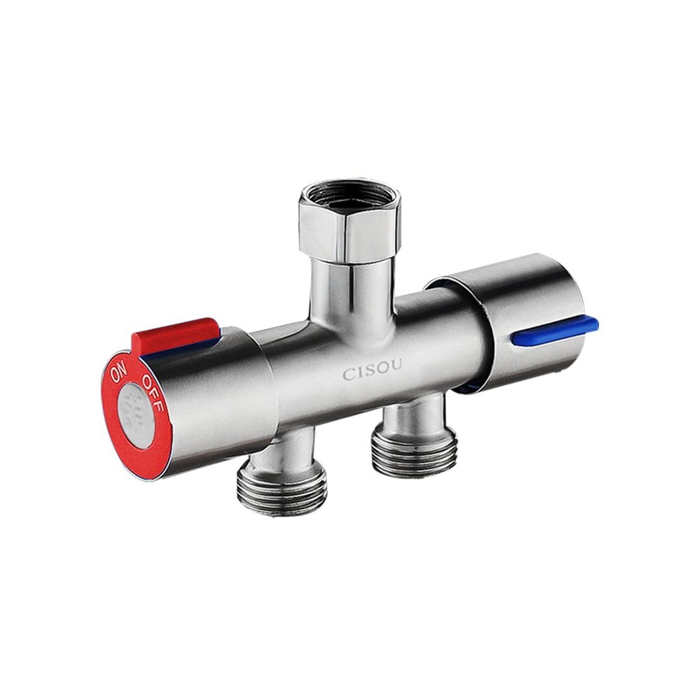 Faucet One Point Two Joints Washing Machine Three-way Diverter Adapter ...