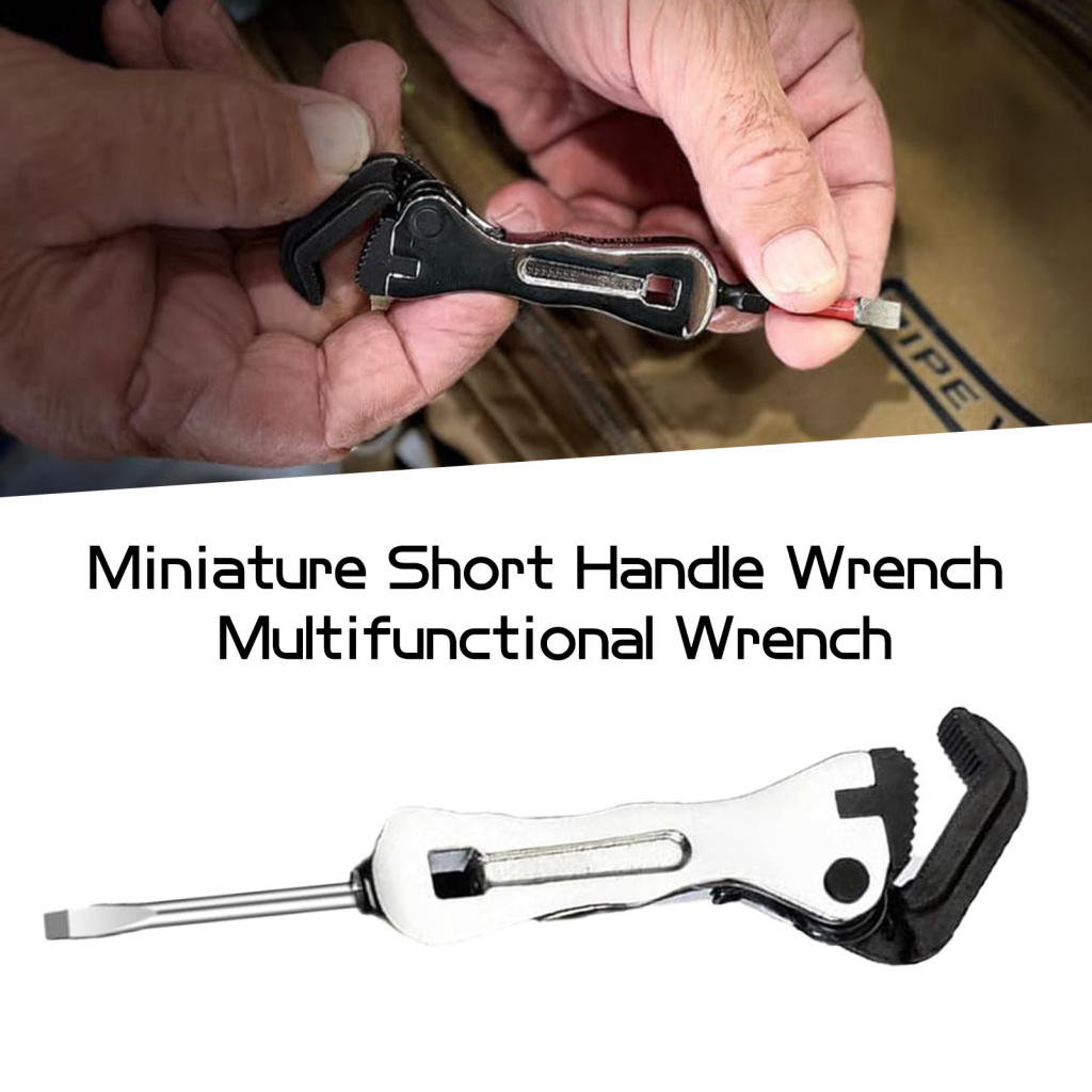 HD| Small Short-handle Wrench Short-handle Wrench Compact Self ...
