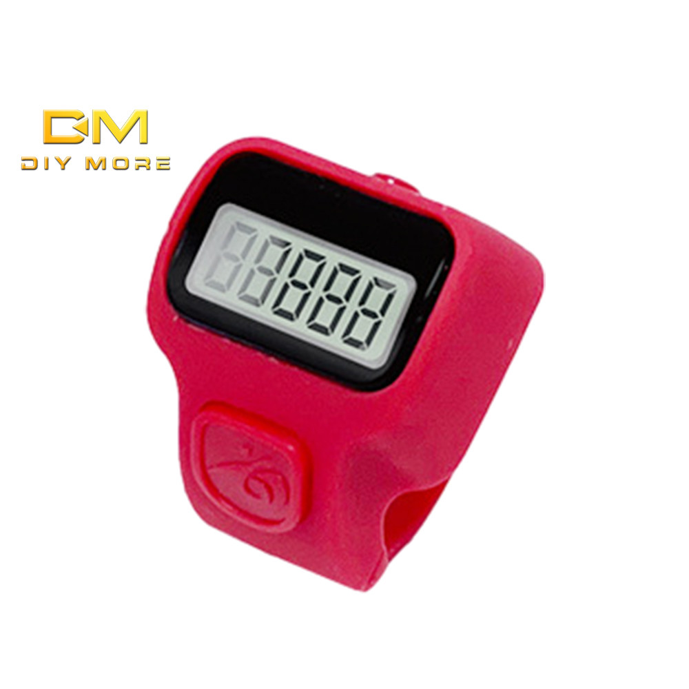 DIYMORE Digital LED Counter Electronic Finger Clicker Handheld Ring ...