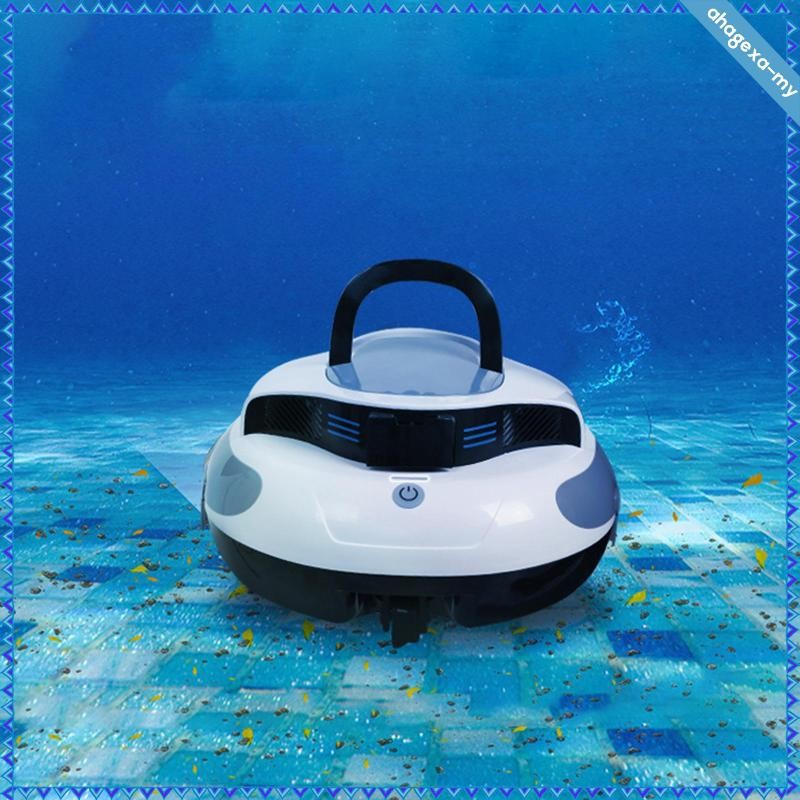 [AhagexaMY] Cordless Robotic Pool Cleaner Swimming Pool Cordless Pool