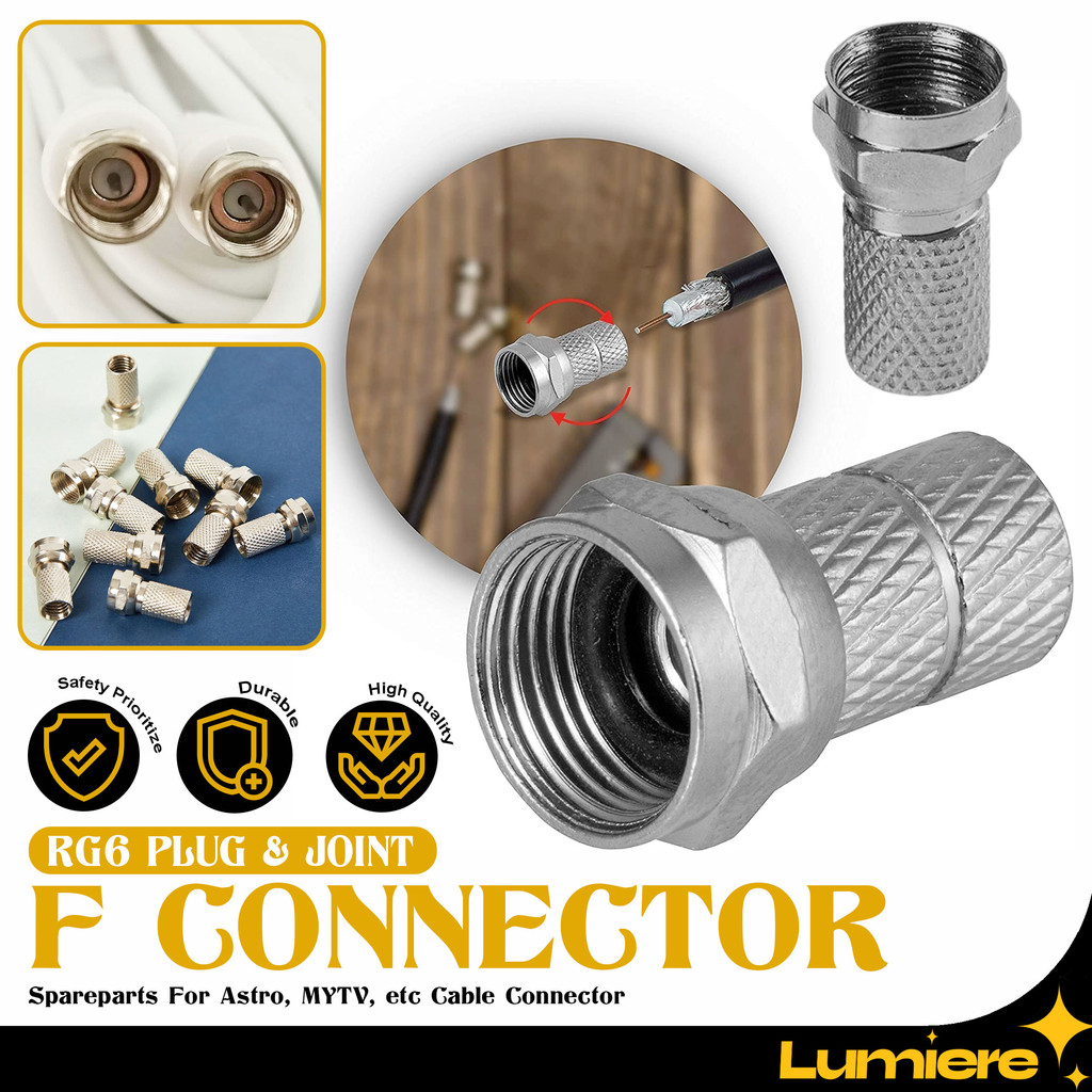 Cable Astro MYTV TV F Plug F Connector RG6 Coaxial Socket cable RG6 ...