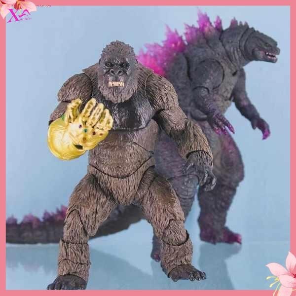 godzilla x kong godzilla godzilla x kong the new empire toys Tokoh ...