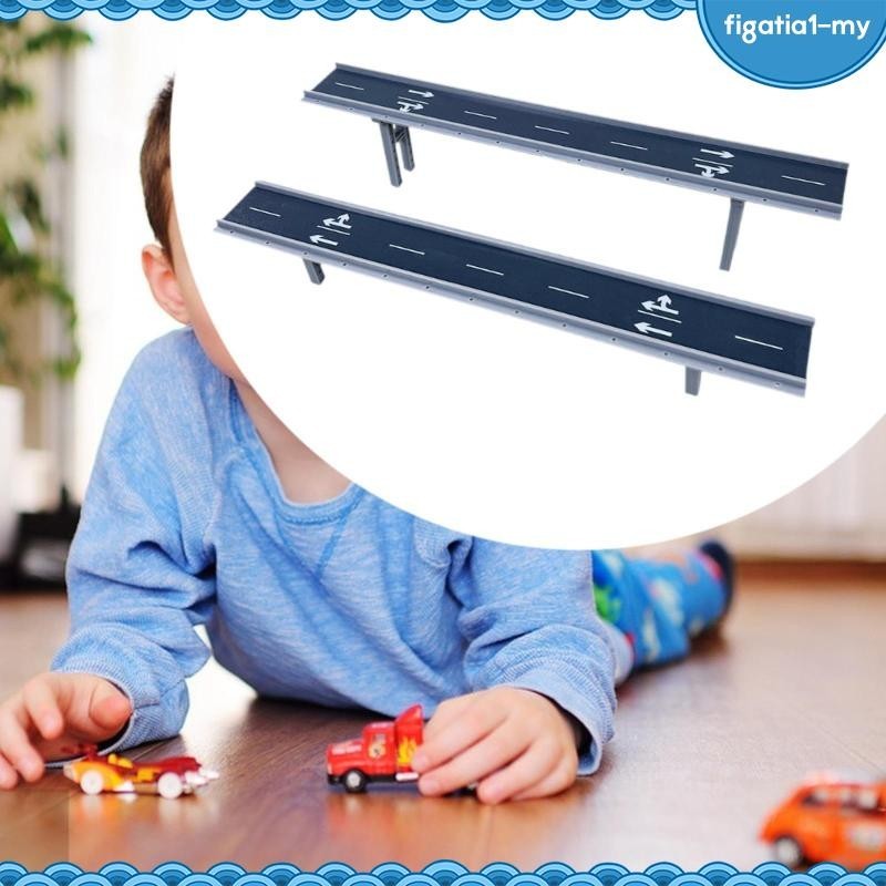 1/150 Scale Road Model Diy Assembly Car Viaduct Model
