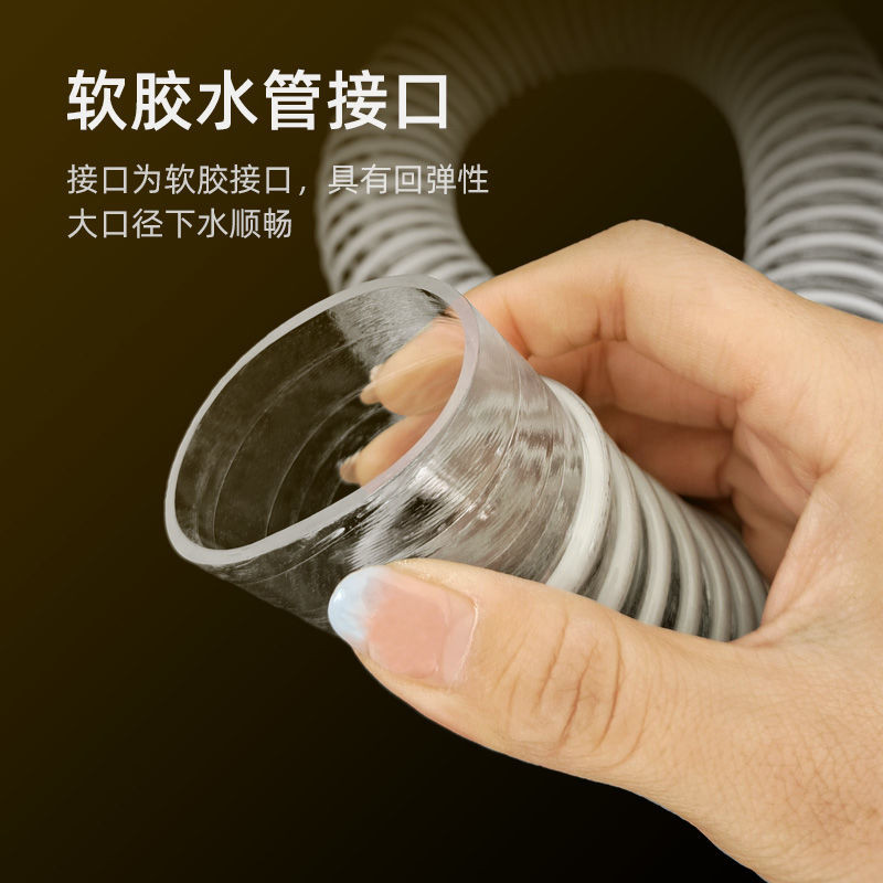Transparent Threaded Pipe Corrugated Water Pipe Hose Silicone Soft ...