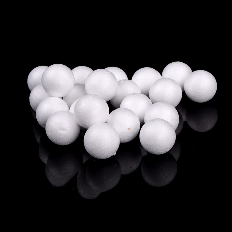 [blingfirst] 20 Modelling Polystyrene Styrofoam Foam Ball White Craft ...
