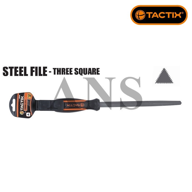 TACTIX 300009 200MM/8' STEEL FILE | Shopee Malaysia