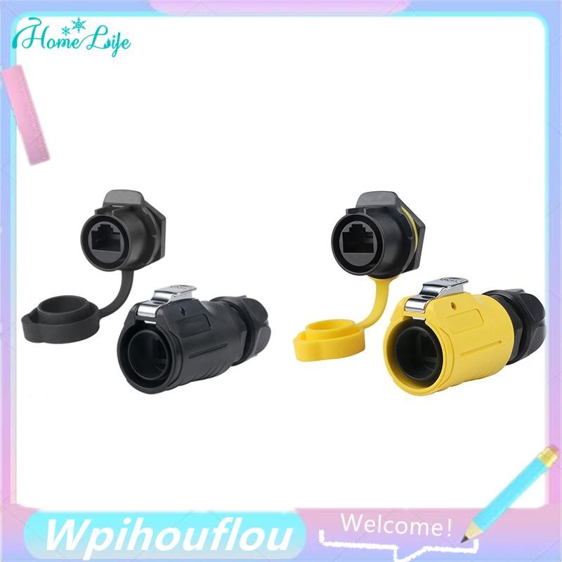 [HoME&life] LP20 RJ45 Connector Set IP68 Waterproof CAT6 RJ45 Panel