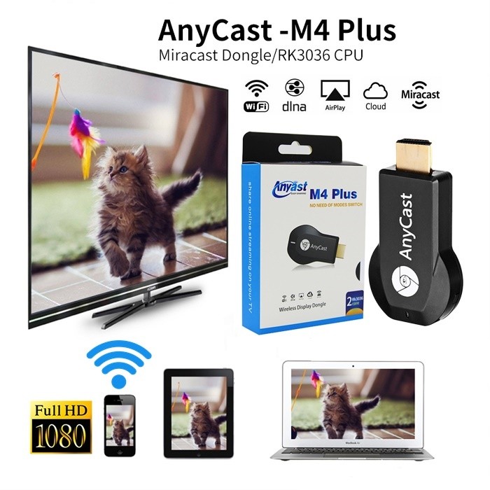 Anycast M Plus Wireless Wifi Display Receiver P Hdmi Media