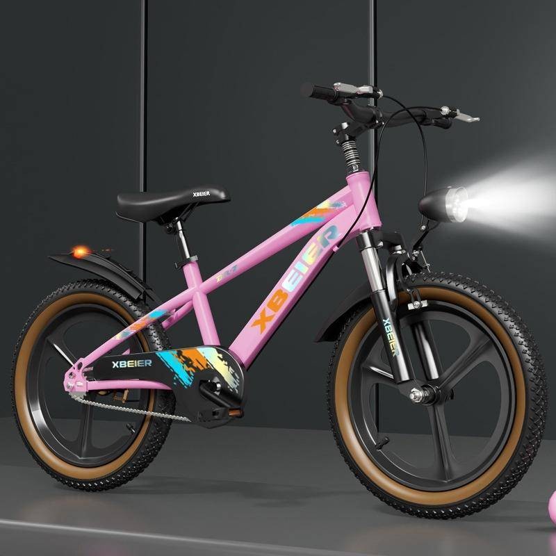 Basikal Budak 16 Inch/18 Inch Bicycles kids wheels with Basket Road bikes  kids aged 2-8 years old princess pink bike kids girls Cycling Gift Car