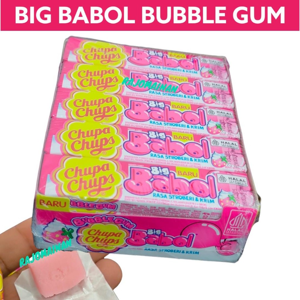 Chupa Chups Big Babol Bubble Gum | Shopee Malaysia