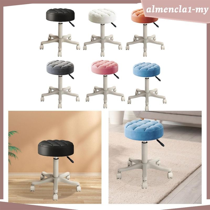 [AlmenclaabMY] Drafting Bar Stool with Wheels Work Massage Chair