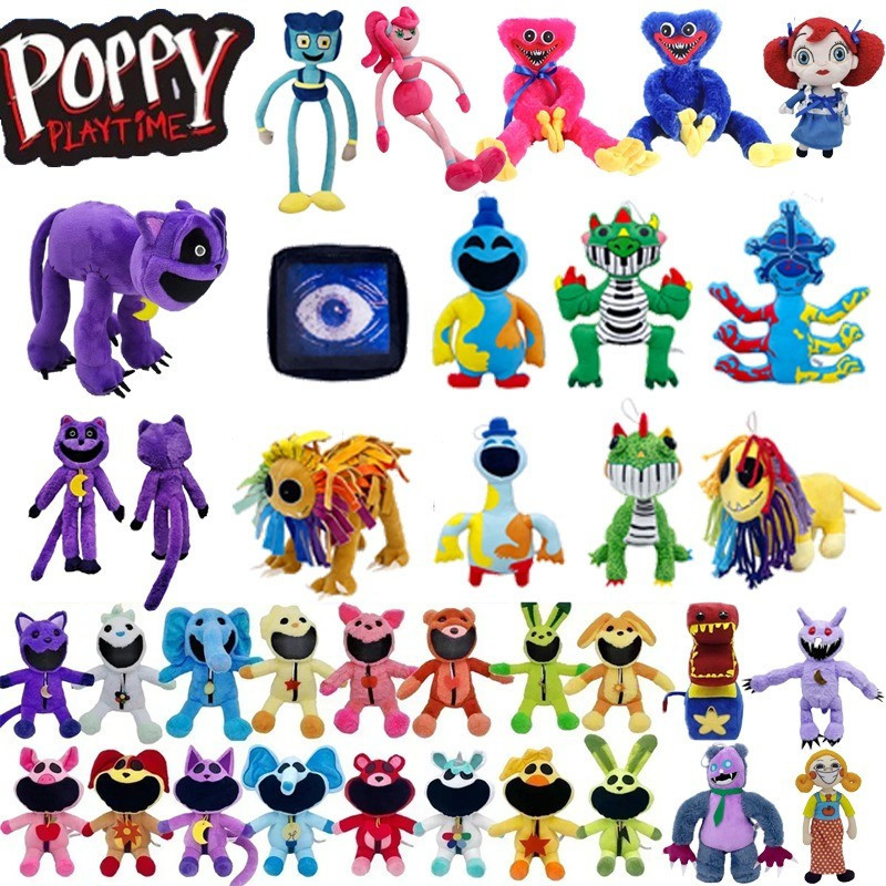 Poppy Playtime Chapter 4 Plush Toys - Nightmare Critters Huggy Wuggy ...