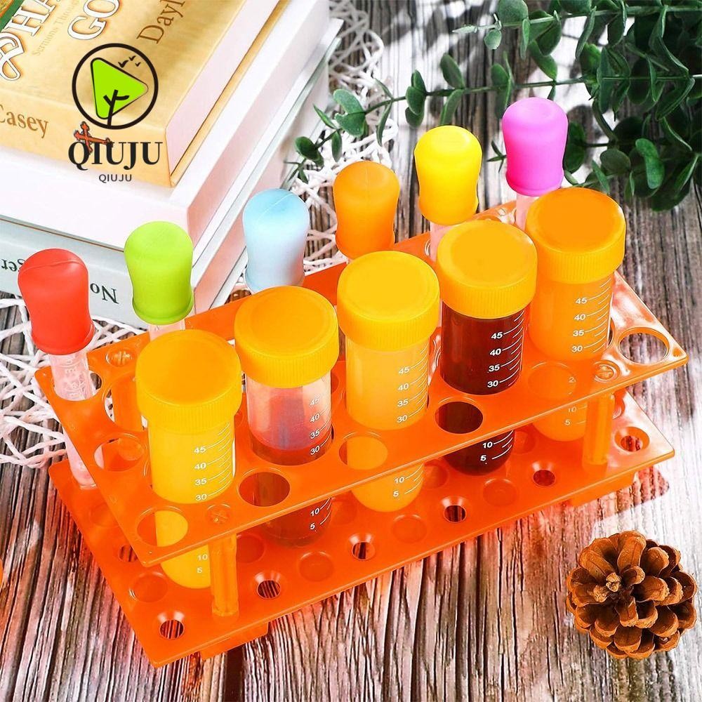 QIUJUU Centrifuge Tube Holder, Plastic Laboratory Equipment Test Tube ...