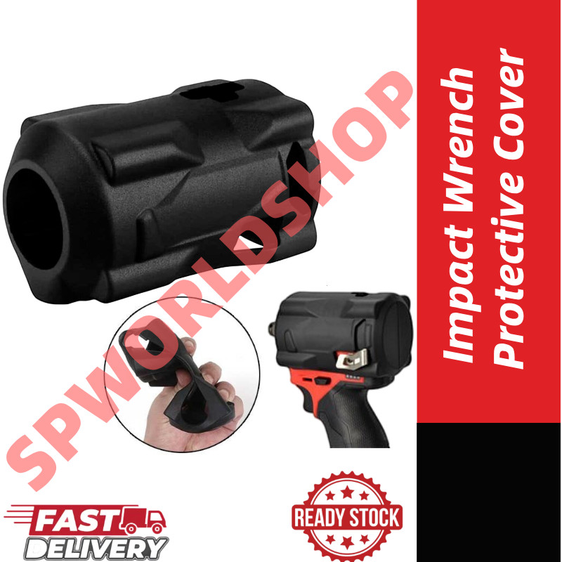 【READY STOCK】Impact Wrench Protective Cover | Anti-Fall Durable ...