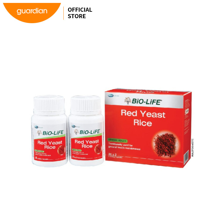 Biolife Red Yeast Rice 575Mg 30Sx2 | Shopee Malaysia