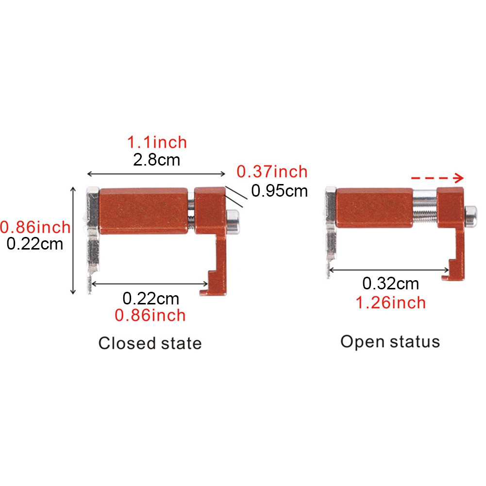 Guitar Bridge Intonation Adjuster Tool - Professional Tremolo Bridge Tool For Electric Guitar Setup