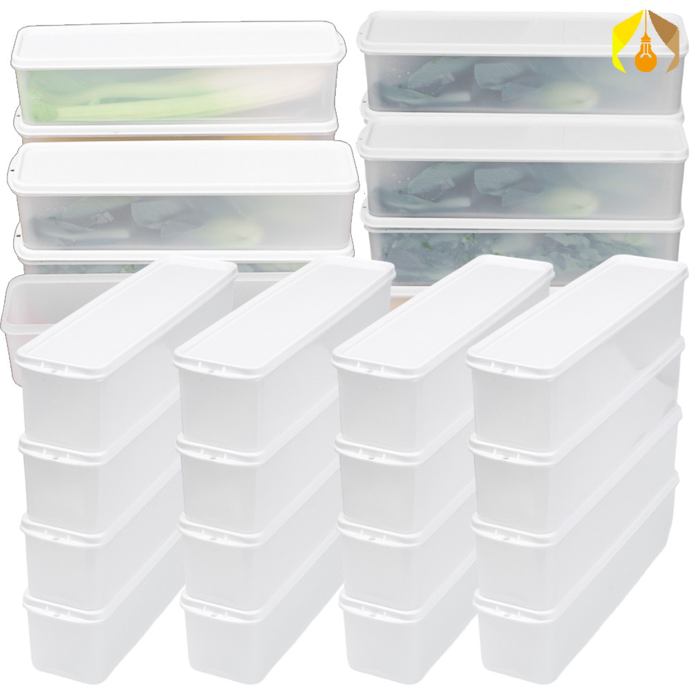 Pasta Containers Storage Clear Rectangular Container with Lids ...