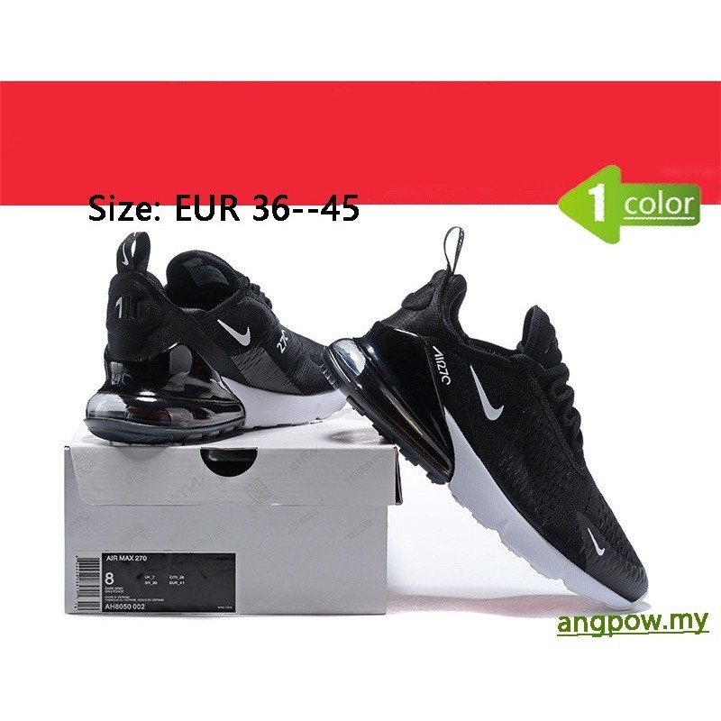 Korean Air max 270 Kylie Boon Ladies Casual Shoes Unisex Jogging Shoes Black Pink Shopee Malaysia