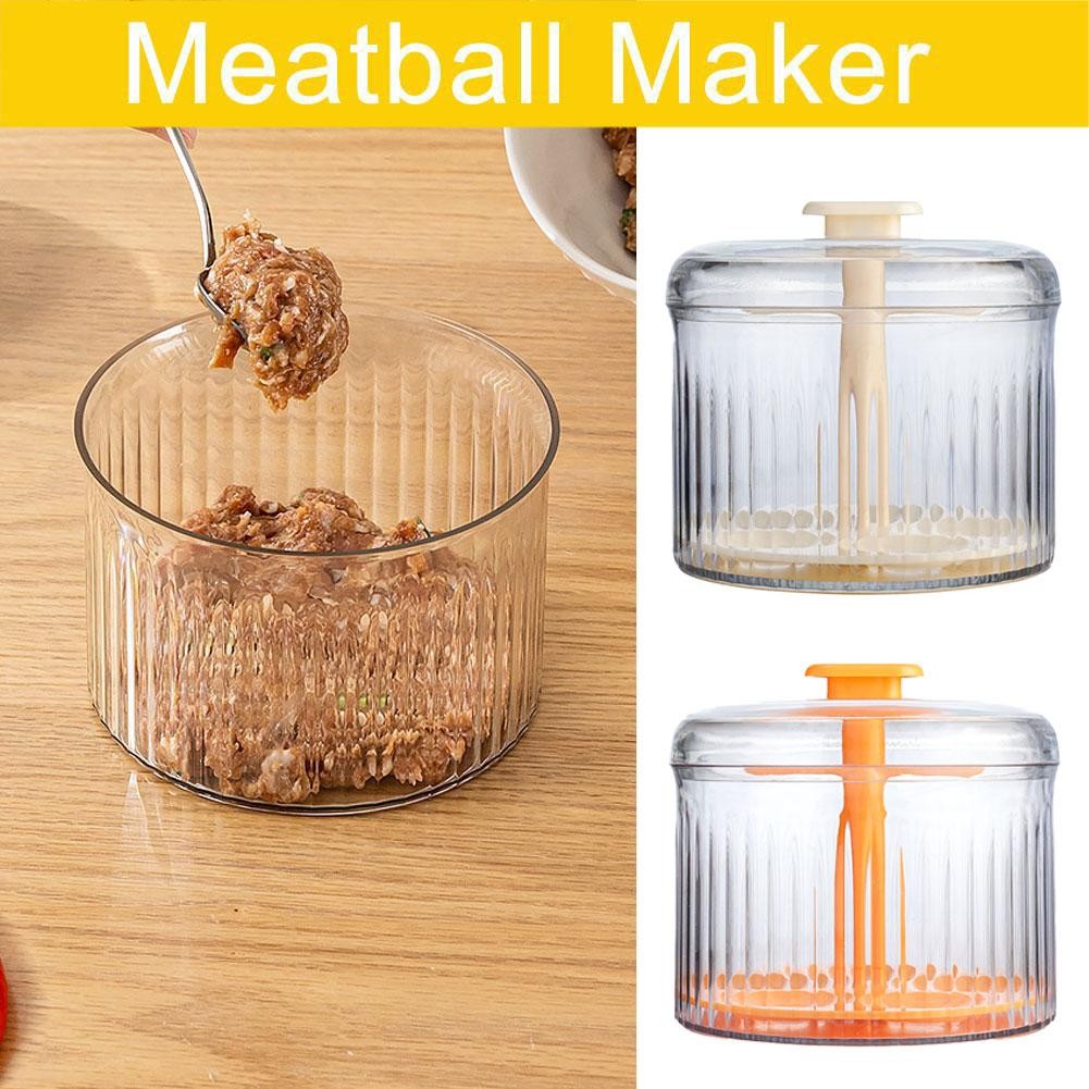 Translucent Meatball Maker Kitchen Extruded Meatball Tool Pressure Hand ...