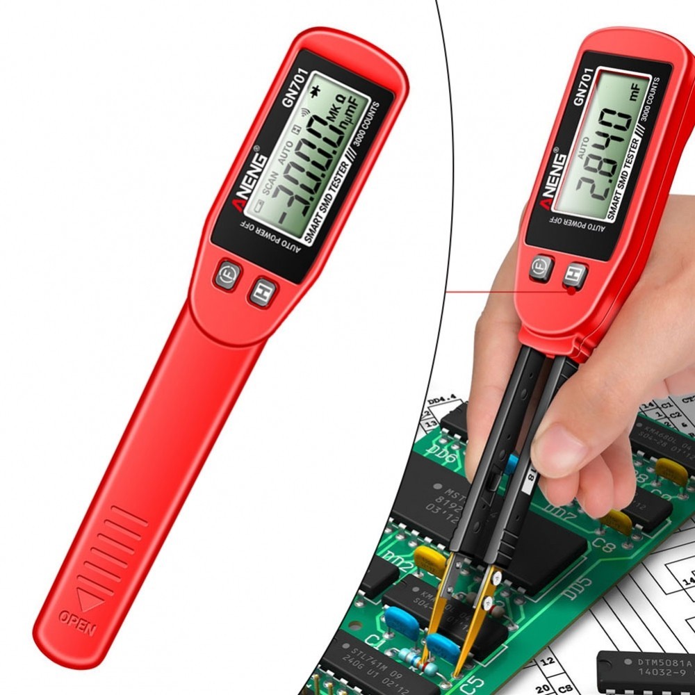 -NEW 1-Capacitor Resistance Tester Capacitance Measurement Mode SMD ...