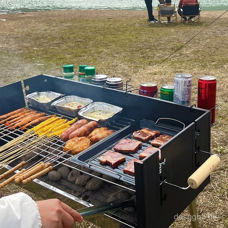 Dapur Keluarga Isi Rumah Luaran Pemanggang Besar Barbeku Luaran Model ...
