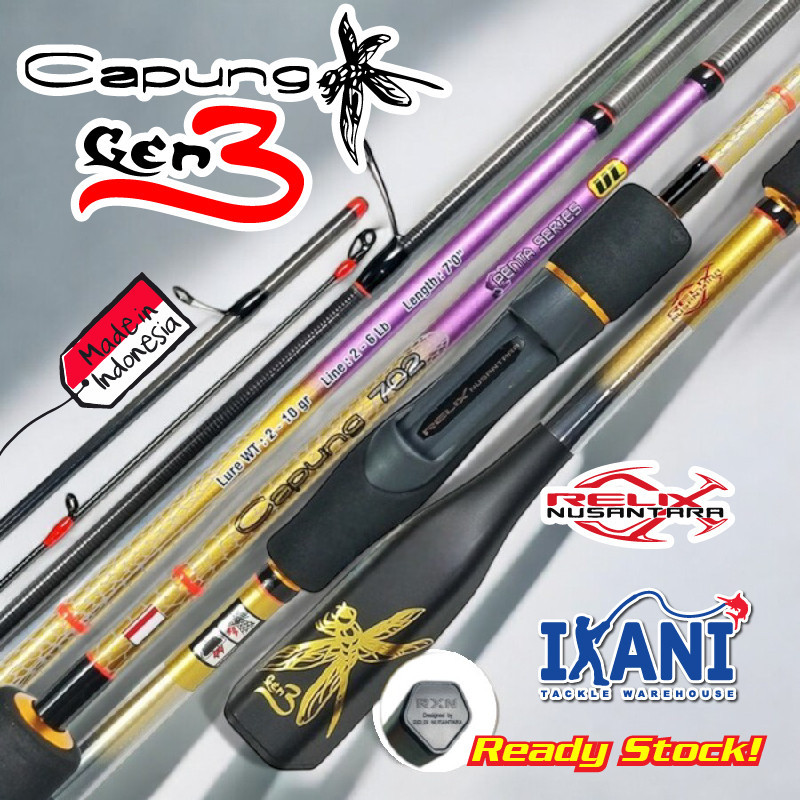 RELIC NUSANTARA CAPUNG GEN3 JORAN PANCING CASTING MIRCOJIG PENTA SERIES ...