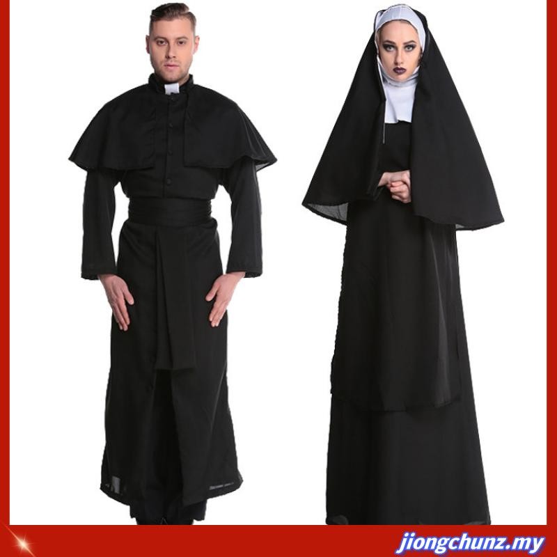 Valak Cosplay Halloween Costume Cospaly Performance Virgin Mary Costume ...
