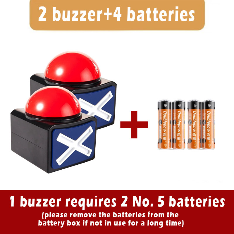 Jeu avec Son répondre buzzer - Game Show buzzer - Jeux avec lumières