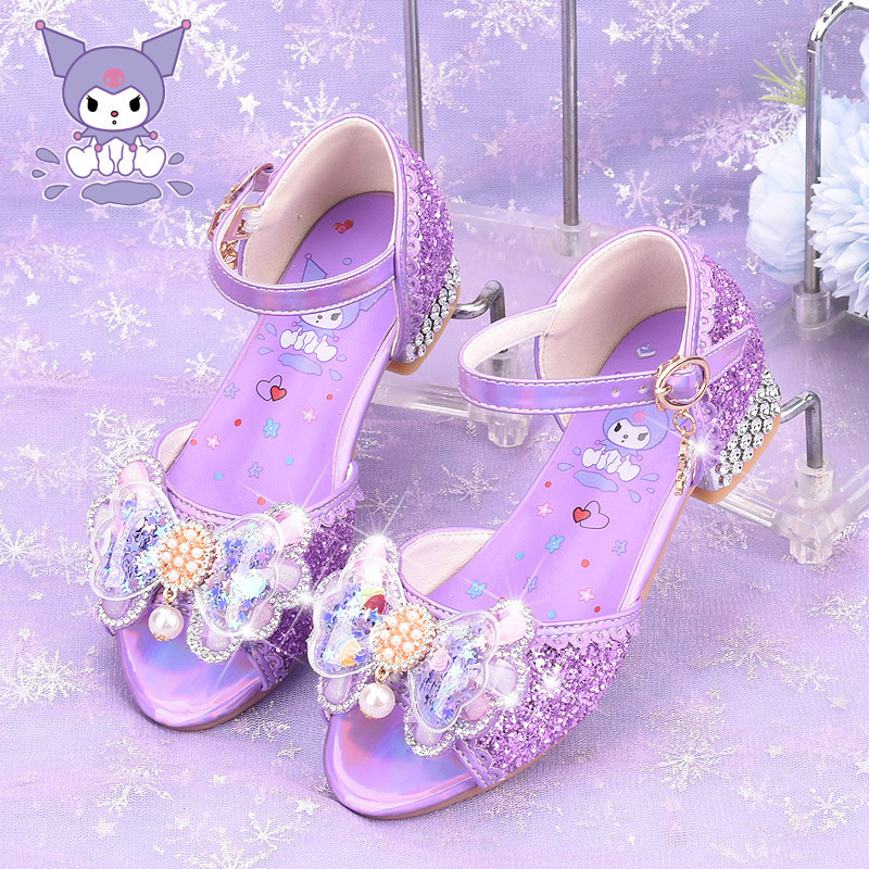 Pink Sandals For Princess Shoes For Kids Children Princess Shoes