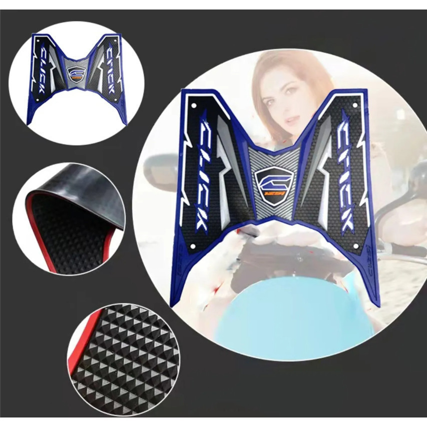 RUBBER MATTING HONDA CLICK 125/150i GAME CHANGER VERSION 2, VERSION 3 ...