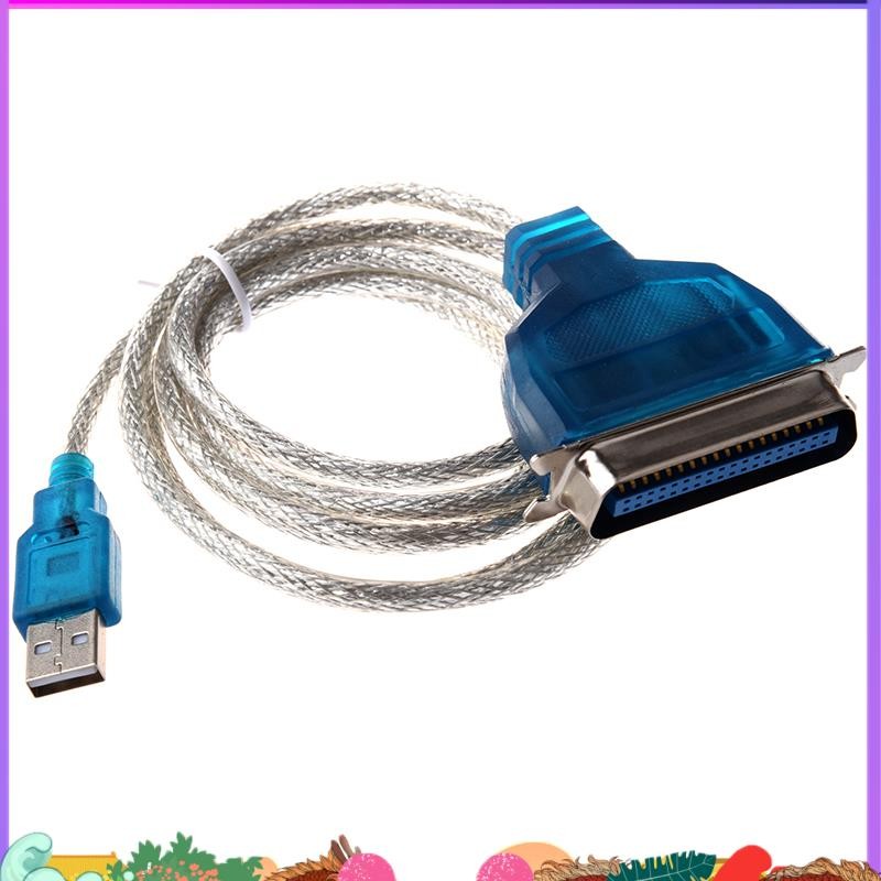 USB to Parallel IEEE 1284 Printer Adapter Cable PC (Connect your old